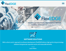 Tablet Screenshot of flexedge.com